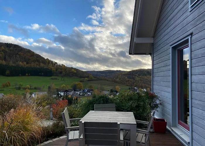 度假居 Eifel-ferienhaus Lavendel